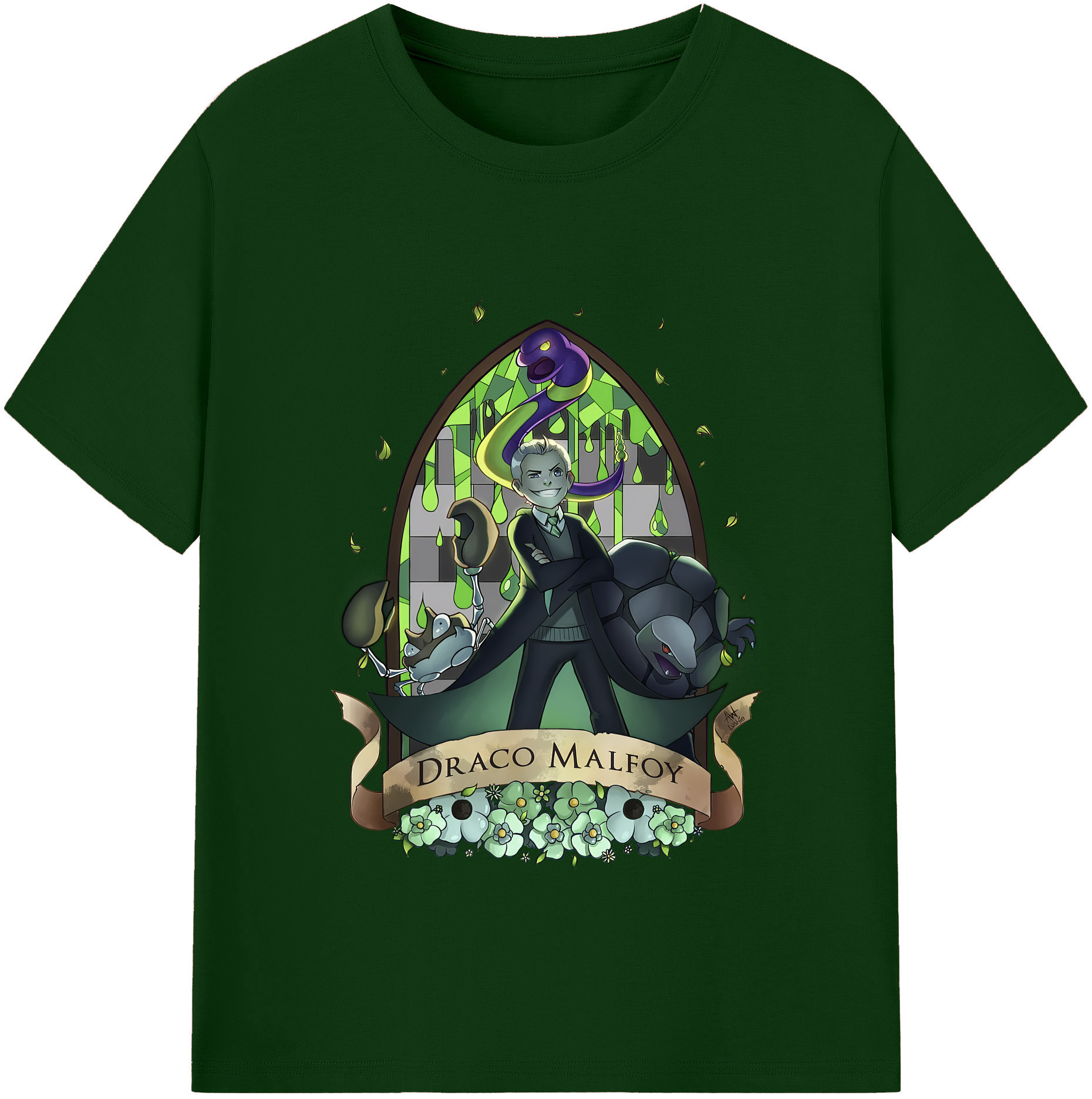 （画像用） Harry Potter ハリー・ポッターシリーズ 綿100％半袖Tシャツ（フロントプリント）